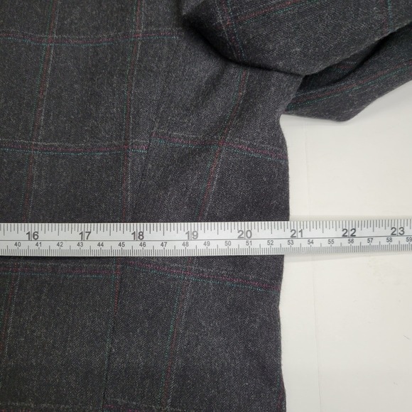 Christian Dior Le Connaisseur Men's 42R Charcoal Wool Suit Jacket 34x30 Pants - Picture 6 of 15